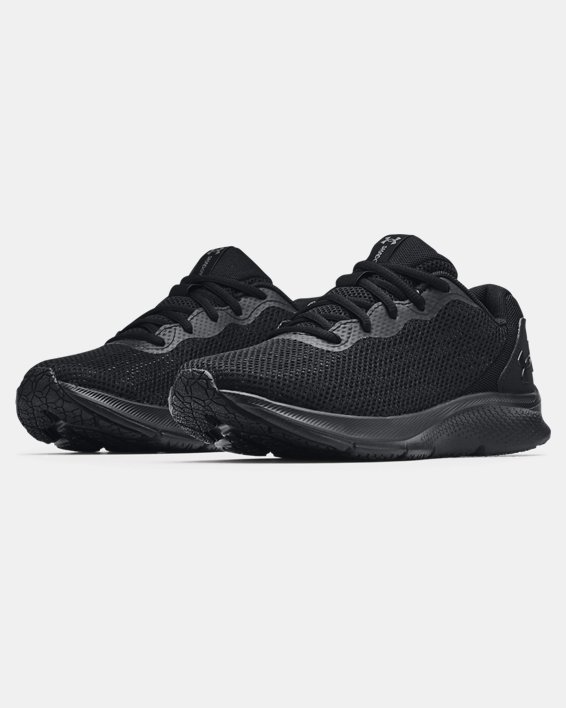 Women's UA Shadow Running Shoes in Black image number 3
